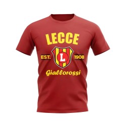 Lecce Established Football T-Shirt (Red) Lecce Established Football T-Shirt (Red)
