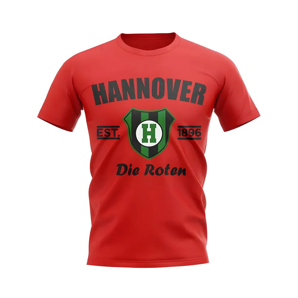 Hannover Established Football T-Shirt (Red) Hannover Established Football T-Shirt (Red)