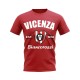 Vicenza Established Football T-Shirt (Red) Vicenza Established Football T-Shirt (Red)