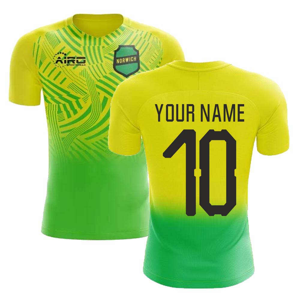 2025-2026 Norwich Home Concept Football Shirt