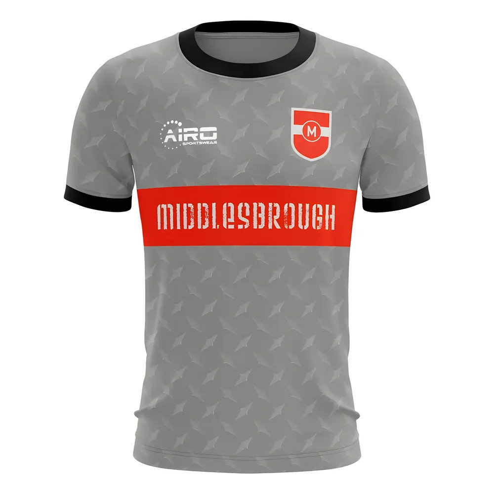 2025-2026 Middlesbrough Away Concept Football Shirt
