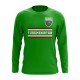 Turkmenistan Core Football Country Long Sleeve T-Shirt (Green) Turkmenistan Core Football Country Long Sleeve T-Shirt (Green)