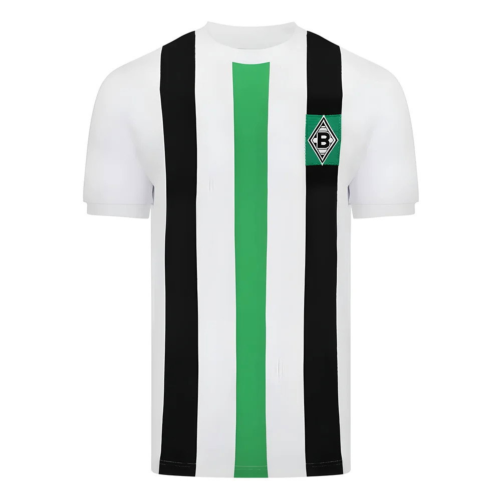 Score Draw Borussia Moenchengladbach 1973 Pokal Finale Retro Football Shirt Score Draw Borussia Moenchengladbach 1973 Pokal Finale Retro Football Shirt