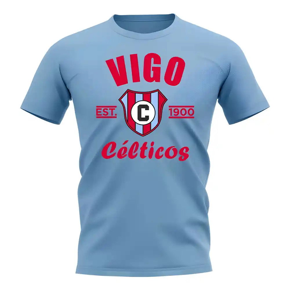 Celta Vigo Established Football T-Shirt (Sky) Celta Vigo Established Football T-Shirt (Sky)