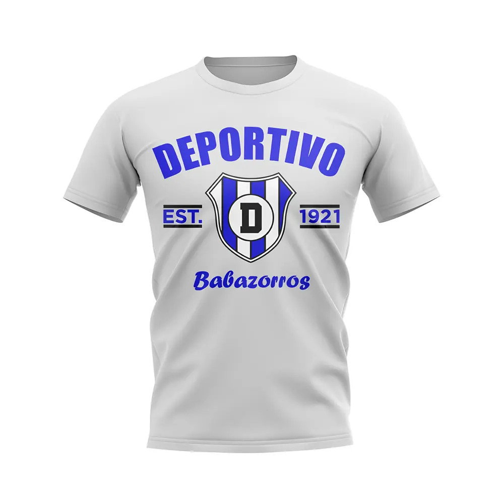 Deportivo Alaves Established Football T-Shirt (White) Deportivo Alaves Established Football T-Shirt (White)