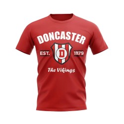Doncaster Established Football T-Shirt (Red) Doncaster Established Football T-Shirt (Red)