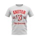 Exeter Established Football T-Shirt (White) Exeter Established Football T-Shirt (White)