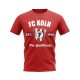 FC Koln Established Football T-Shirt (Red) FC Koln Established Football T-Shirt (Red)