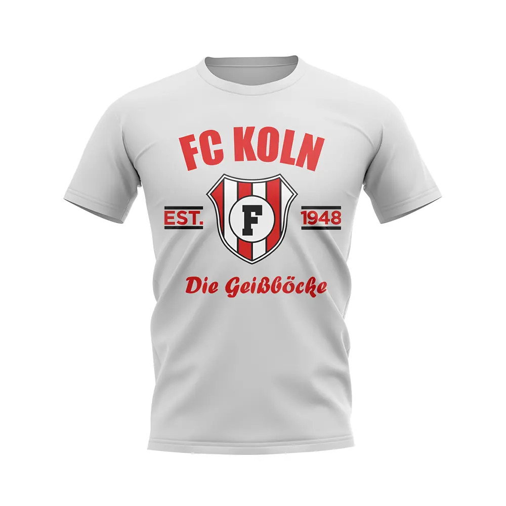 FC Koln Established Football T-Shirt (White) FC Koln Established Football T-Shirt (White)