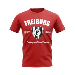 Freiburg Established Football T-Shirt (Red)