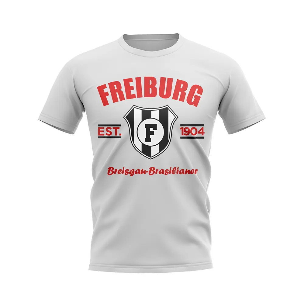 Freiburg Established Football T-Shirt (White) Freiburg Established Football T-Shirt (White)