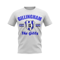 Gillingham Established Football T-Shirt (White) Gillingham Established Football T-Shirt (White)