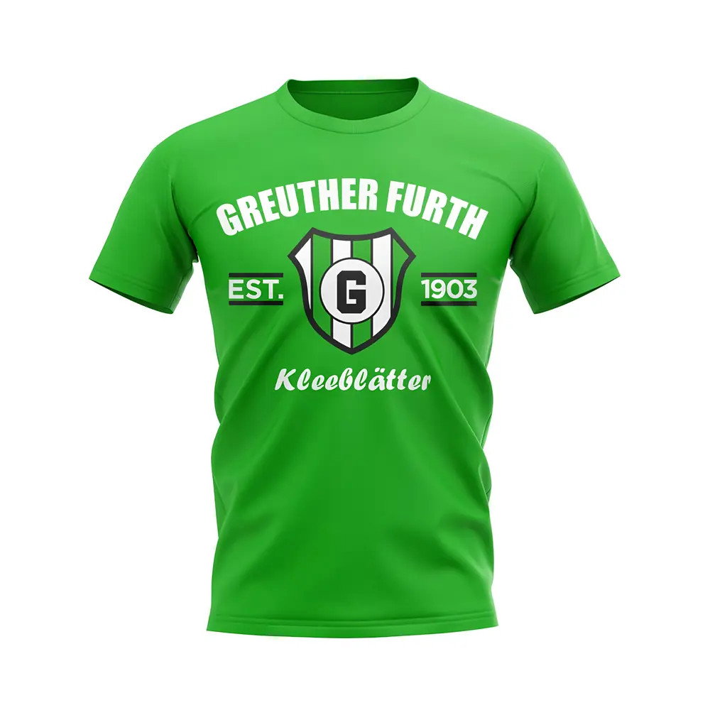 Greuther Furth Established Football T-Shirt (Green) Greuther Furth Established Football T-Shirt (Green)