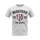 Hereford Established Football T-Shirt (White) Hereford Established Football T-Shirt (White)