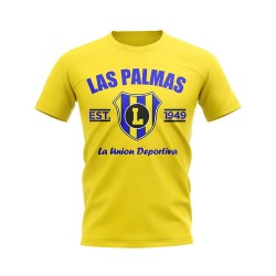 Las Palmas Established Football T-Shirt (Yellow) Las Palmas Established Football T-Shirt (Yellow)