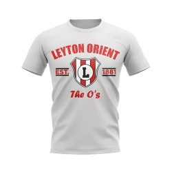 Leyton Orient Established Football T-Shirt (White)