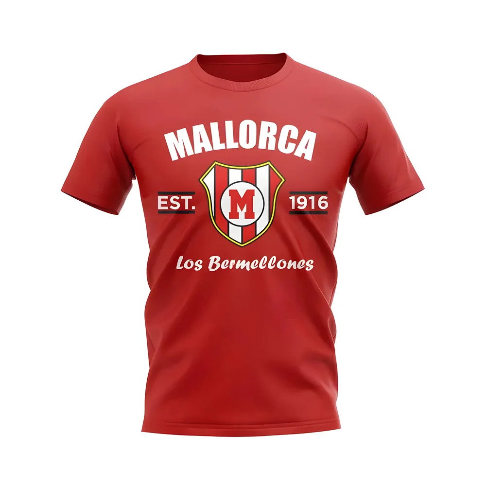 Mallorca Established Football T-Shirt (Red) Mallorca Established Football T-Shirt (Red)
