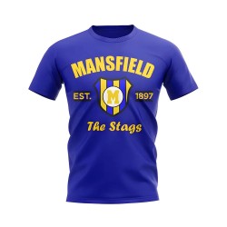 Mansfield Established Football T-Shirt (Blue) Mansfield Established Football T-Shirt (Blue)