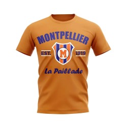 Montpellier Established Football T-Shirt (Orange) Montpellier Established Football T-Shirt (Orange)