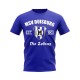 Msv Duisburg Established Football T-Shirt (Blue) Msv Duisburg Established Football T-Shirt (Blue)