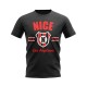 Nice Established Football T-Shirt (Black) Nice Established Football T-Shirt (Black)