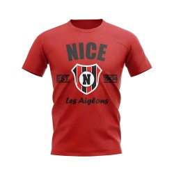 Nice Established Football T-Shirt (Red) Nice Established Football T-Shirt (Red)