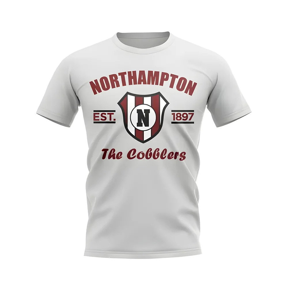 Northampton Established Football T-Shirt (White) Northampton Established Football T-Shirt (White)