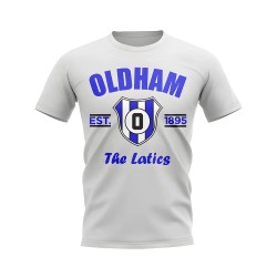Oldham Established Football T-Shirt (White) Oldham Established Football T-Shirt (White)