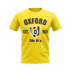 Oxford Established Football T-Shirt (Yellow) Oxford Established Football T-Shirt (Yellow)