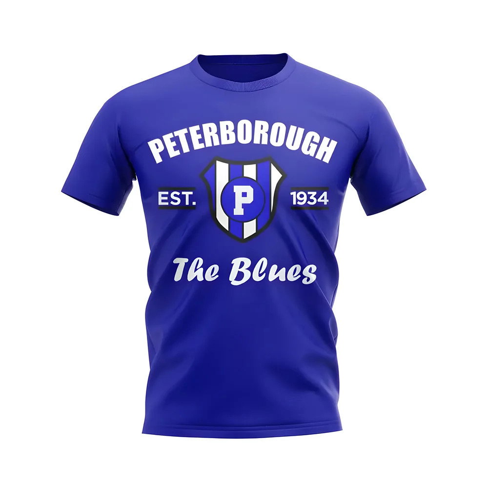 Peterborough Established Football T-Shirt (Blue) Peterborough Established Football T-Shirt (Blue)