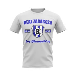 Real Zaragoza Established Football T-Shirt (White) Real Zaragoza Established Football T-Shirt (White)