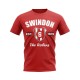 Swindon Established Football T-Shirt (Red) Swindon Established Football T-Shirt (Red)