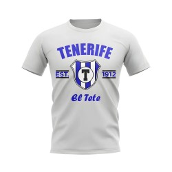 Tenerife Established Football T-Shirt (White) Tenerife Established Football T-Shirt (White)