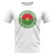 Burkina Faso Football Badge T-Shirt (White) Burkina Faso Football Badge T-Shirt (White)