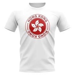 Hong Kong Football Badge T-Shirt (White)