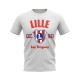 Malaysia Football Badge T-Shirt (White)