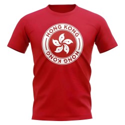 Hong Kong Football Badge T-Shirt (Red) Hong Kong Football Badge T-Shirt (Red)