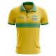 Gabon Concept Stripe Polo Shirt (Yellow) Gabon Concept Stripe Polo Shirt (Yellow)
