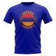 Armenia Football Badge T-Shirt (Royal) Armenia Football Badge T-Shirt (Royal)