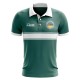 Mozambique Concept Stripe Polo Shirt (Green) Mozambique Concept Stripe Polo Shirt (Green)