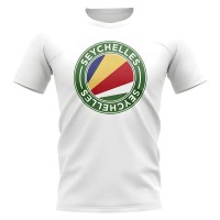 Seychelles Football Badge T-Shirt (White)
