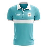 Virgin Islands US Concept Stripe Polo Shirt (Sky)