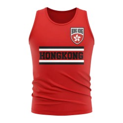 Hong Kong Core Football Country Sleeveless Tee (Red)