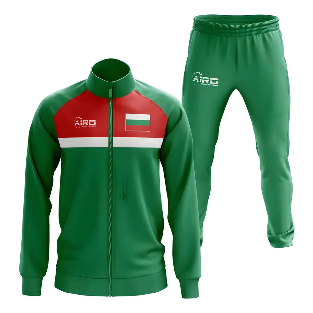 Bulgaria Concept Football Tracksuit (Green) Bulgaria Concept Football Tracksuit (Green)
