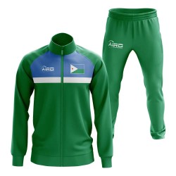Djibouti Concept Football Tracksuit (Green) Djibouti Concept Football Tracksuit (Green)