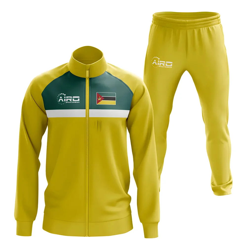 Mozambique Concept Football Tracksuit (Yellow) Mozambique Concept Football Tracksuit (Yellow)
