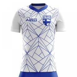 2025-2026 Finland Home Concept Football Shirt - Womens