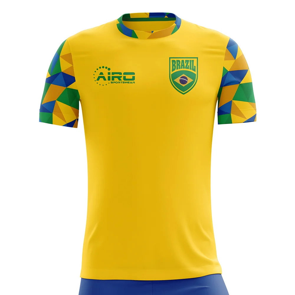 2025-2026 Brazil Home Concept Football Shirt - Baby 2025-2026 Brazil Home Concept Football Shirt - Baby