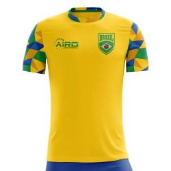 2025-2026 Brazil Home Concept Football Shirt - Womens