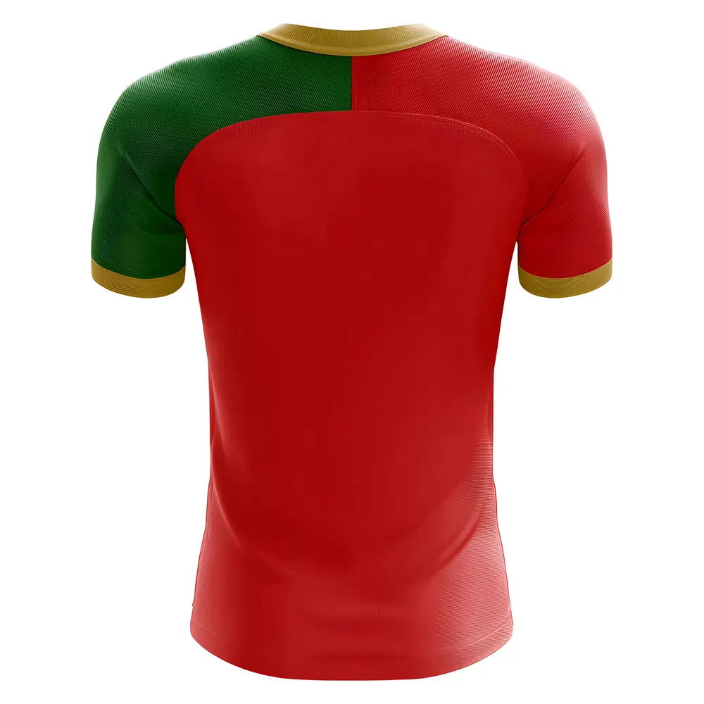 2025-2026 Portugal Flag Home Concept Football Shirt - Womens